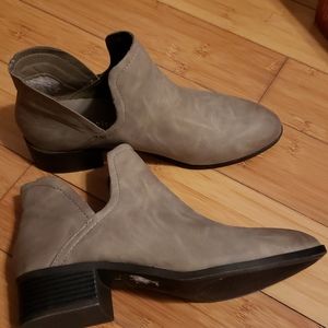 Madden Girl Faux Leather Booties